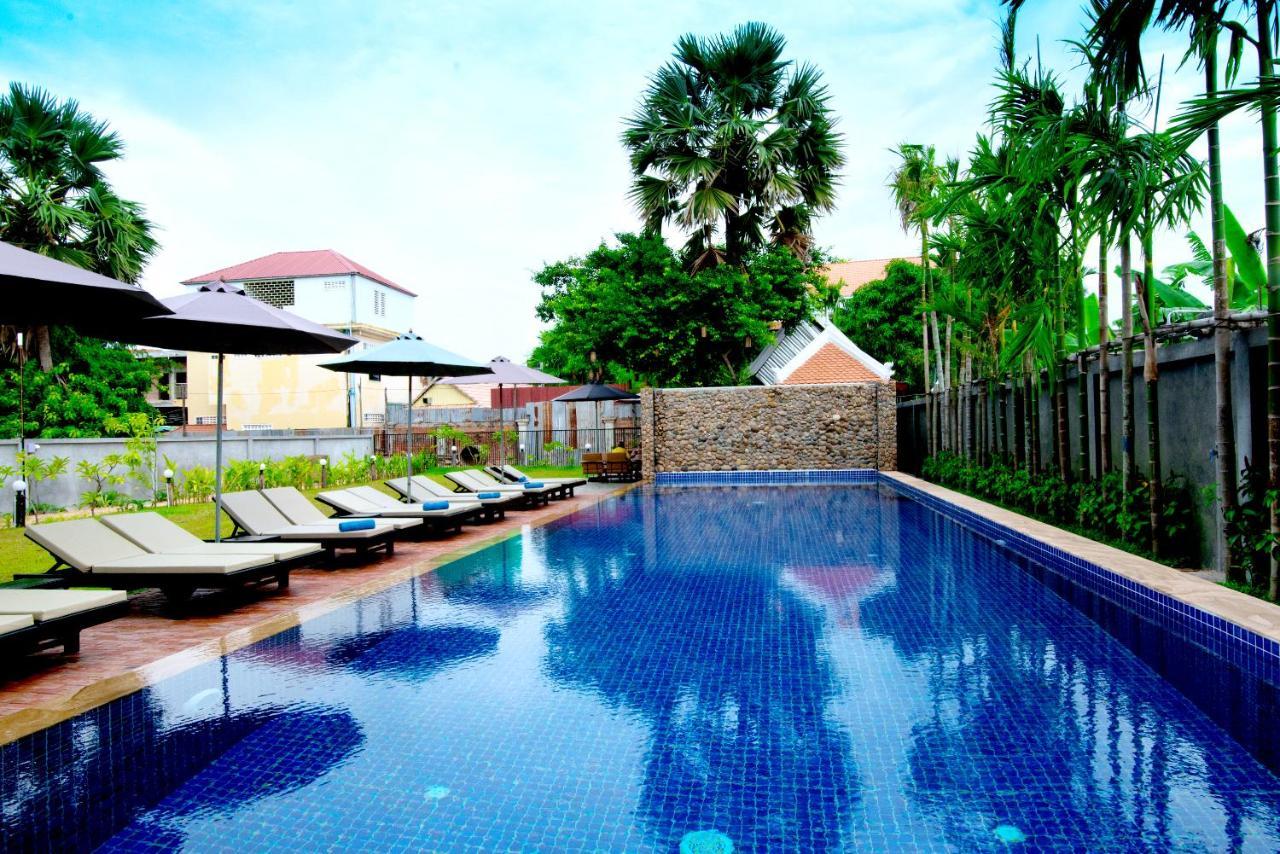 Rumah studio 8 m² dengan 19 kamar mandi pribadi di Sala Kamreuk Siem Reap Bagian luar foto